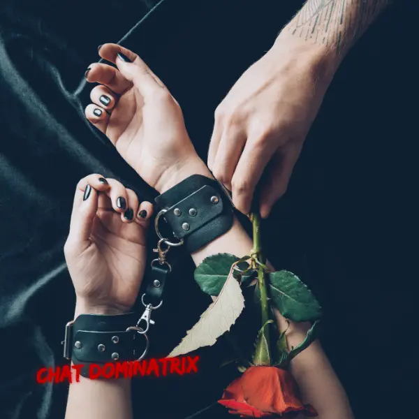 Hands in leather cuffs holding a red rose: The intersection of intimacy, trust, and emotional healing in kink dynamics