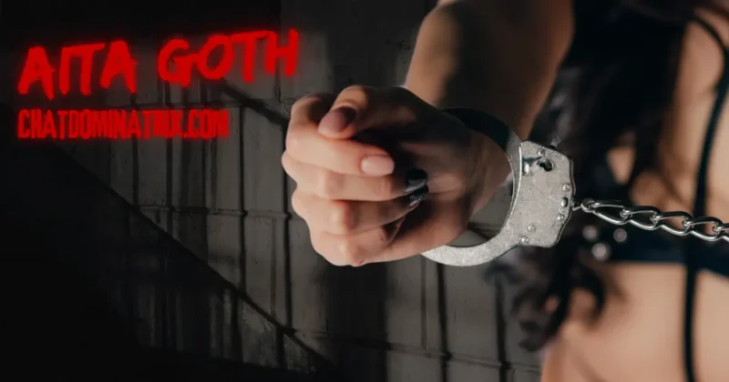 A submissive’s hand in cuffs: Symbolizing trust, control, and the allure of surrender in a well-negotiated BDSM scene